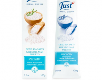 Crema San Activ con Sales del Mar Muerto-problemas de piel, huesos y articulaciones
