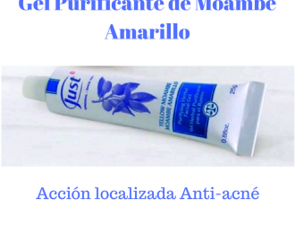 Gel Purificante de Moambe Amarillo-línea anti-acné
