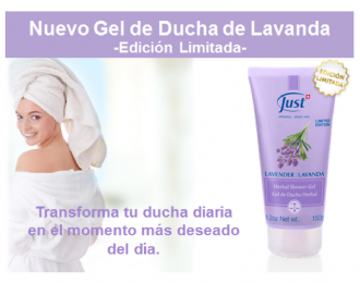 Shower de Lavanda edición limitada-baño relajante